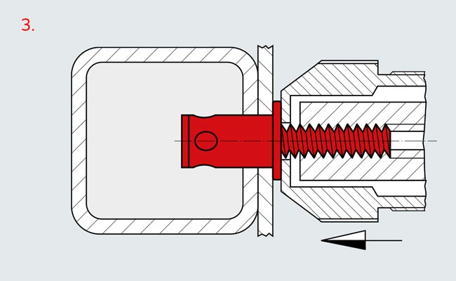 TIBOLT Blindnietschrauben Step 3 TIBOLT Blindnietschrauben Step 3