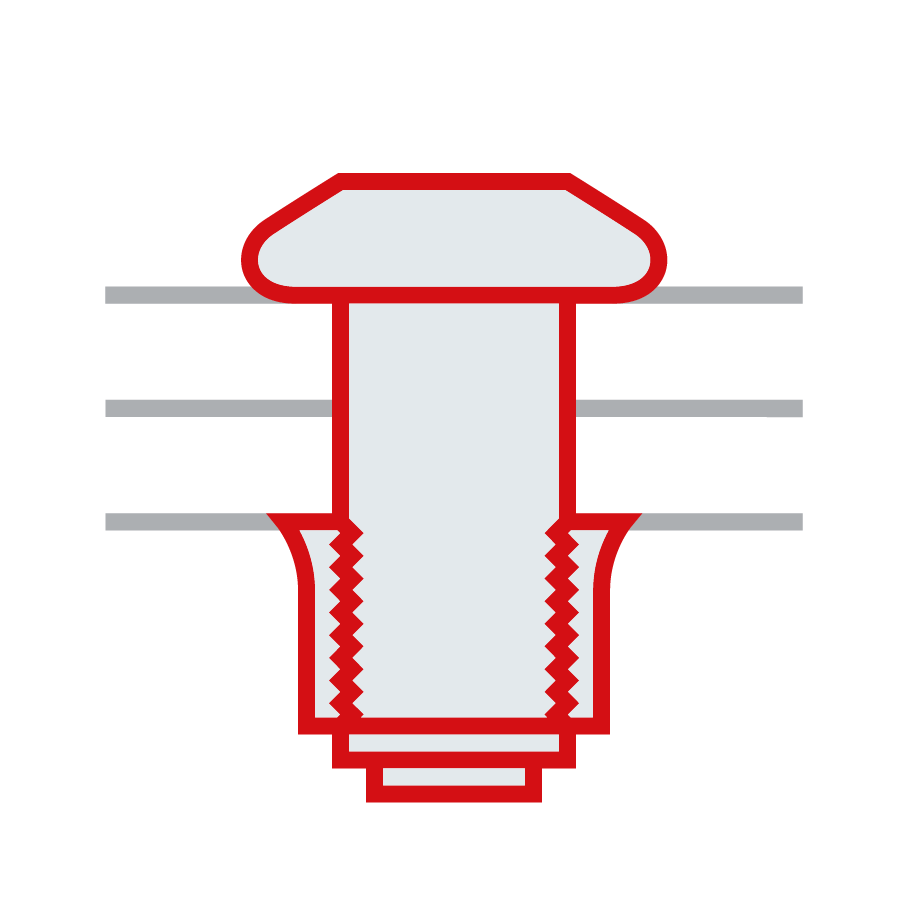 TIFAS LockBolt / Schließringbolzen-System Standard