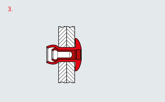 TIFAS M-Lock Blindniete Step 3 TIFAS M-Lock Blindniete Step 3