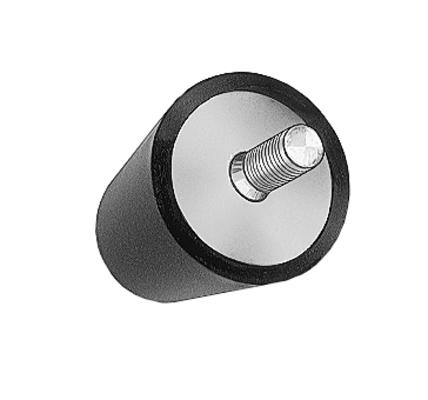 Produktabbildung: Anschlagpuffer Gewinde Gummi H35
