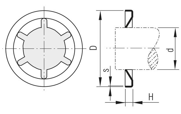 Produktabbildung: Starlock® DT6491 5,0x11,5x0,2
